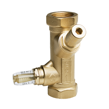 Alva Strangregulierventil mit Durchflussanzeige, 1" IG, 5-50L - ALSTRV1IG