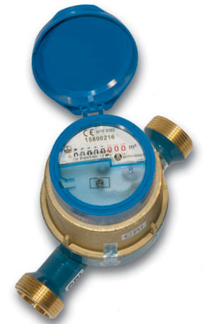 BERNHARDT'S Ringkolben-Patronenz. RTK Q3=4m³/h n.MID Einbaul. bel.,Anlauf 2l/hBL175mm,AG5/4"   – 11381