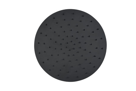 REGENWERK Regenwerk Passion Kopfbrause schwarz, Rund, 250 mm  – BPPAARRKB1RS