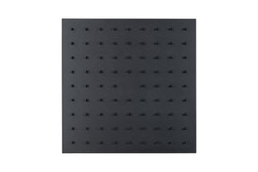 REGENWERK Regenwerk Passion Kopfbrause schwarz, eckig, 250 x 250 mm  – BPPAARRKB1ES