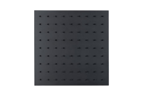 REGENWERK Regenwerk Passion Kopfbrause schwarz, eckig, 250 x 250 mm  – BPPAARRKB1ES