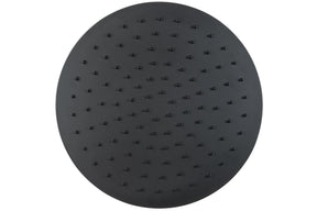 REGENWERK Regenwerk Passion Kopfbrause Edelstahl, Rund, 400 mm, schwarz  – BPPAARRKB3RS