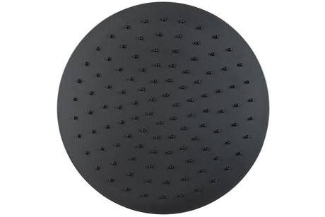 REGENWERK Regenwerk Passion Kopfbrause Edelstahl, Rund, 400 mm, schwarz  – BPPAARRKB3RS