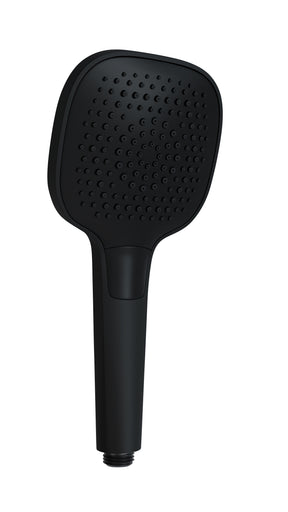 REGENWERK Regenwerk Passion Handbrause mit Feinstrahlfunktion, eckig, schwarz  – BPPAARRHBES
