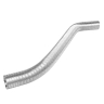 Alva biegsames Installationsrohr aus Aluminum d40mm, L„nge: 1,5m - ALUFLEX40