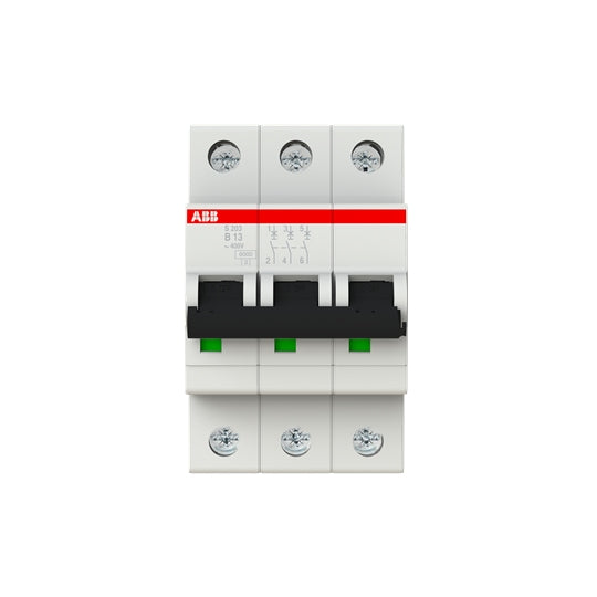 ABB LS-Schalter 6kA B 13A/3pol  3TE   – 2CDS253001R0135