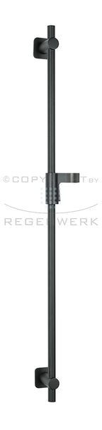 REGENWERK Regenwerk Passion Brausestange softedge mit Tastgleiter, schwarz  – BPPAARRBSSE3S