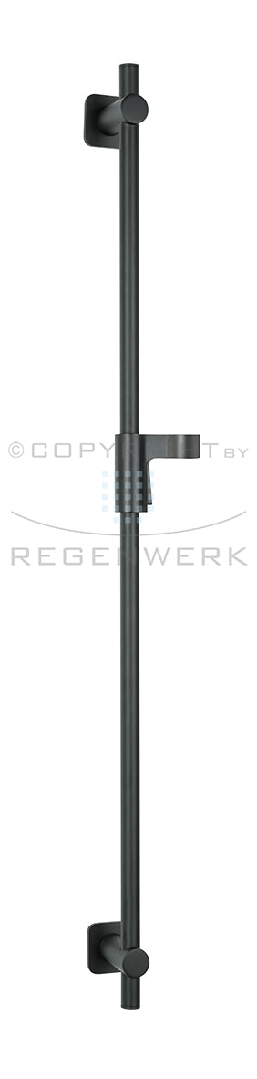 REGENWERK Regenwerk Passion Brausestange softedge mit Tastgleiter, schwarz  – BPPAARRBSSE3S