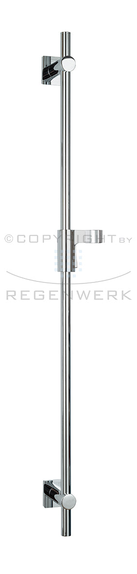 REGENWERK Regenwerk Passion Brausestange eckig mit TASTGLEITER, schwarz  – BPPAARRBSE3S
