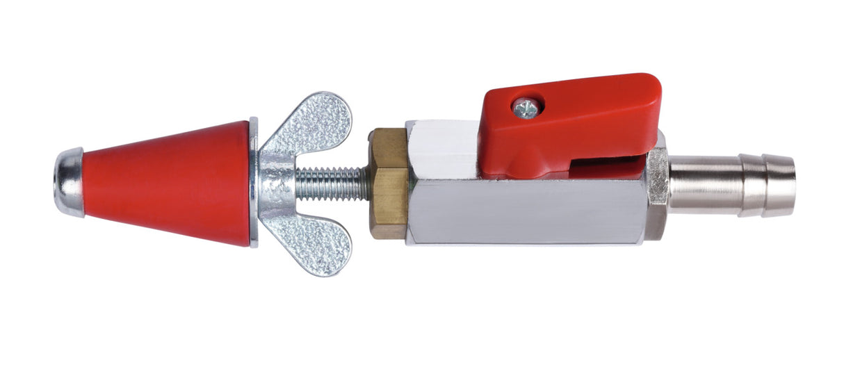 ROTHENBERGER Gasprüfstopfen, konisch, Gr.1 (1/2-1"), mit Kupplung  – 351261