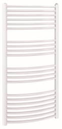 ALVA Una 1.0 Badheizkörper gebogen 122,2x60cm, Weiß