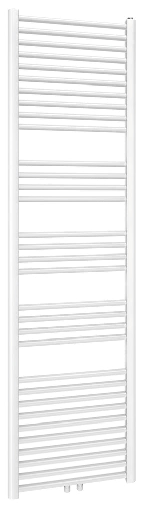 Alva Una 1.0 Badheizkörper gerade Mittenanschluss, 180,7x60cm, Weiß - AQBHK180M.1