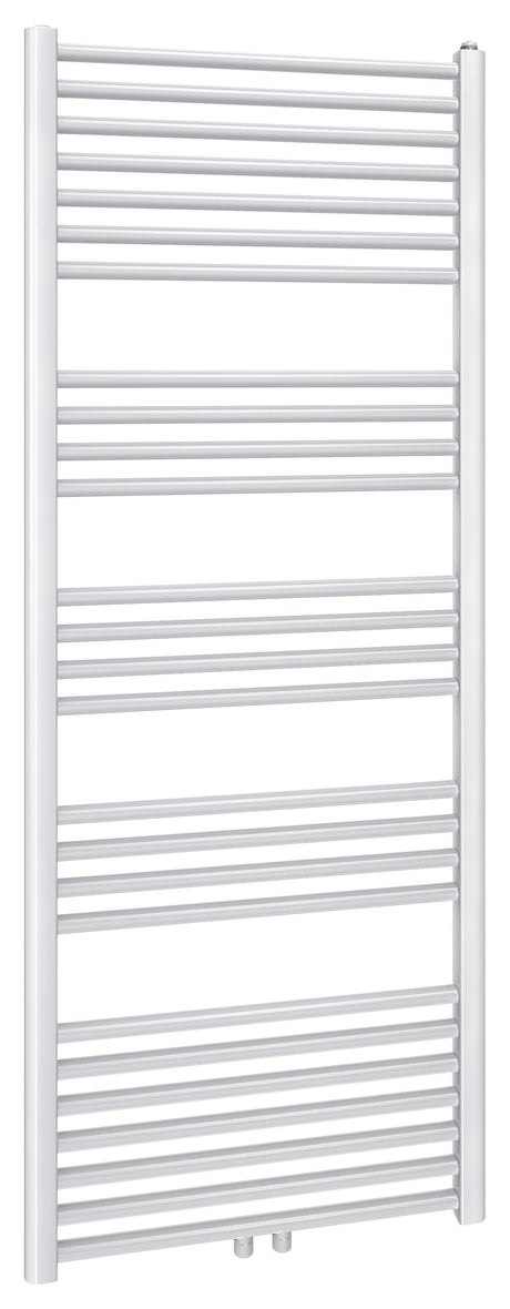 Alva Una 1.0 Badheizkörper gerade Mittenanschluss, 153,7x50cm, Weiß - AQBHK153.50M.1