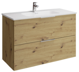 ALVA Era Unterschrank für WT 3 2 Auszüge, 98x64x45cm, Eiche Caramel