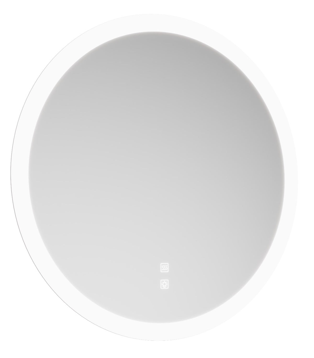 Alva Viva Lichtspiegel rund d 75cm dimmb.,Spiegelheiz.,uml. LED-Beleu., 12W - AQBMVILSR2