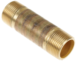ALVA Rohrnippel Fig.6-3530 1/2"x 60 mm, Messing