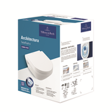 VILLEROY&BOCH V&B Architectura Combi-Pack oval 370x530x355mm wandhängend weiß  – 5684CL01