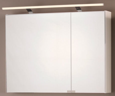 Alva Una Spiegelschrank 90x70x14,7cm, LED-Aufsatzleu., Schlosse. - AQSPS2SE