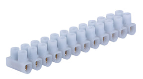 POLLMANN Reihenlusterklemme 1 - 4 mm², 12-polig weiß   – 3700166