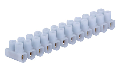 POLLMANN Reihenlusterklemme 1 - 4 mm², 12-polig weiß   – 3700166
