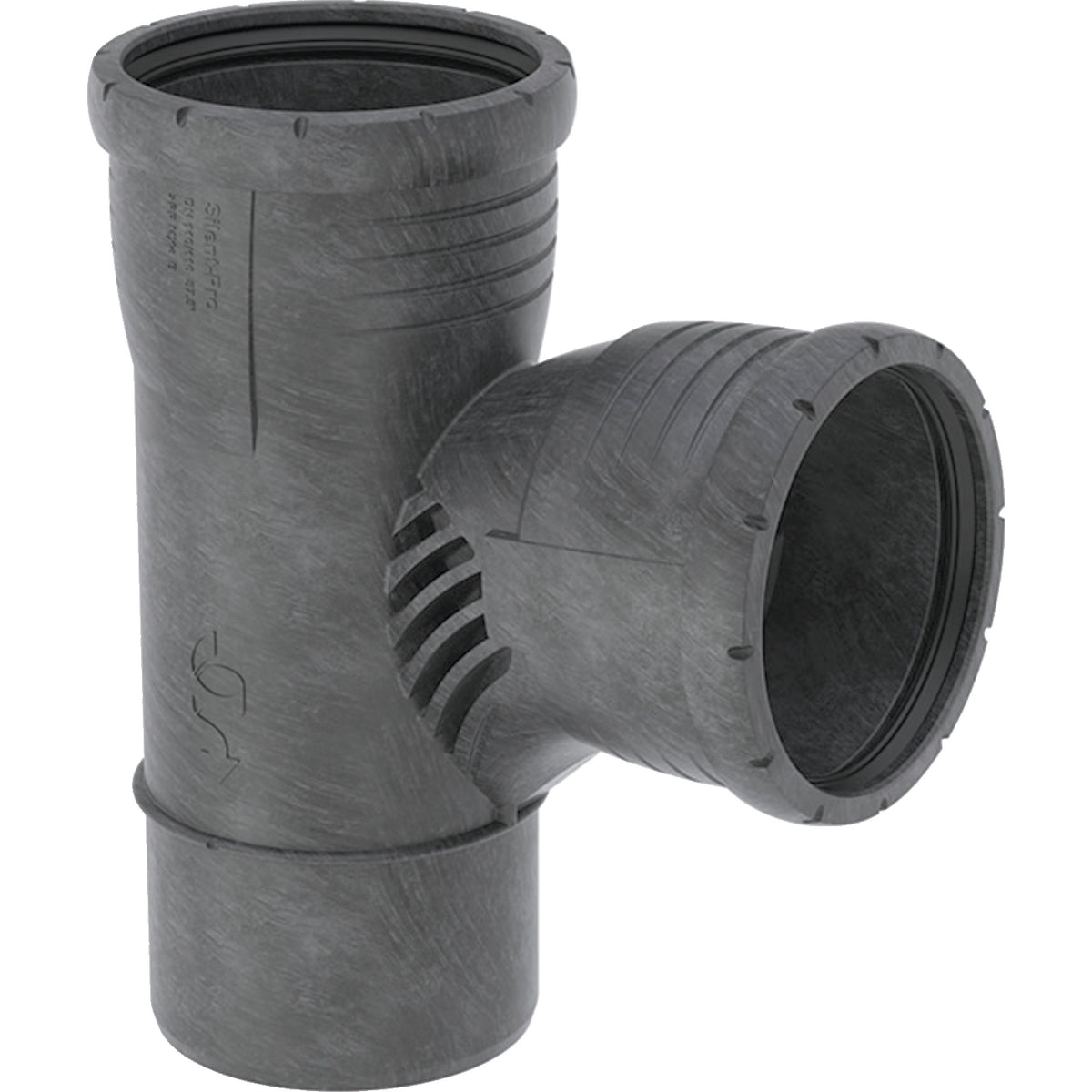 GEBERIT GE Silent-Pro Carve Abzweig 87,5 Gr. d110/110mm Silent-Pro SuperTube  – 393.540.14.1