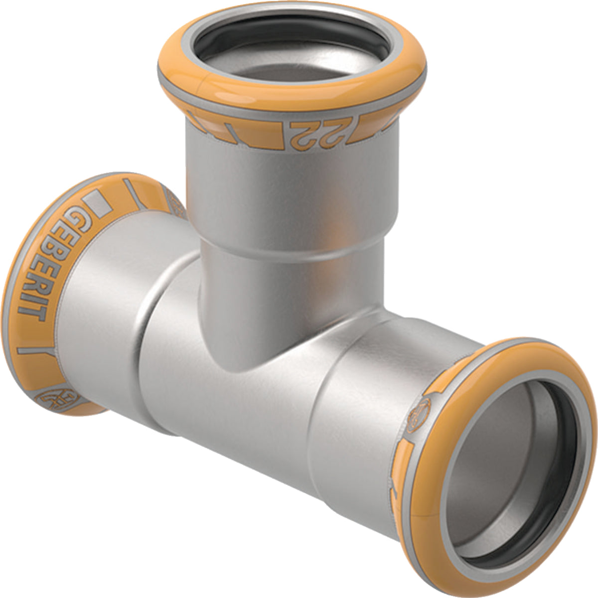 GEBERIT GE Mapress Therm T-Stk. egal d18mm, NPW  – 43003