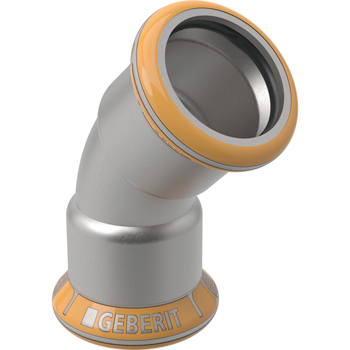 GEBERIT GE Mapress Therm Bogen 45 Gr. d15mm, NPW  – 42802