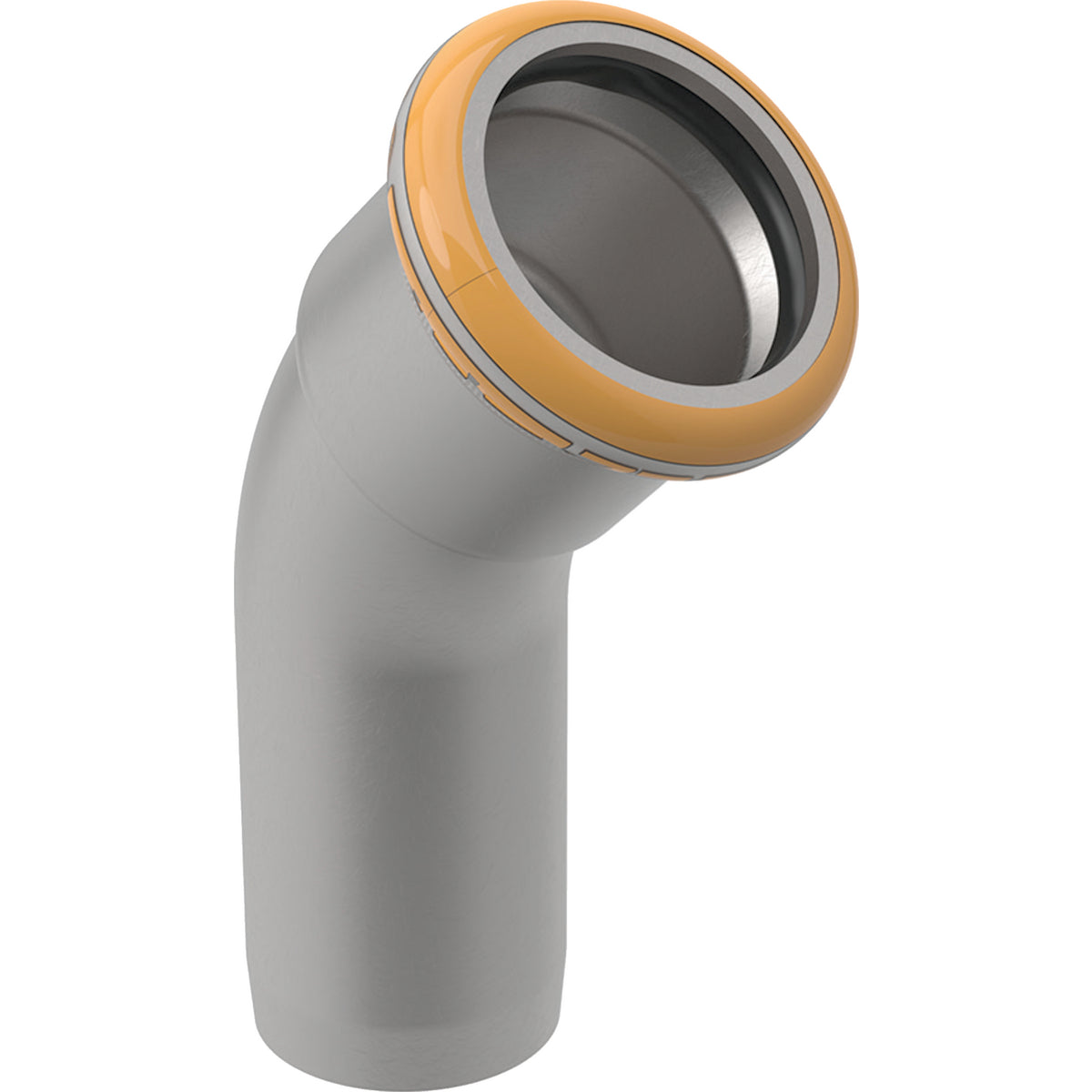 GEBERIT GE Mapress Therm Bogen Einschubende 45 Gr. d35mm, NPW  – 42706