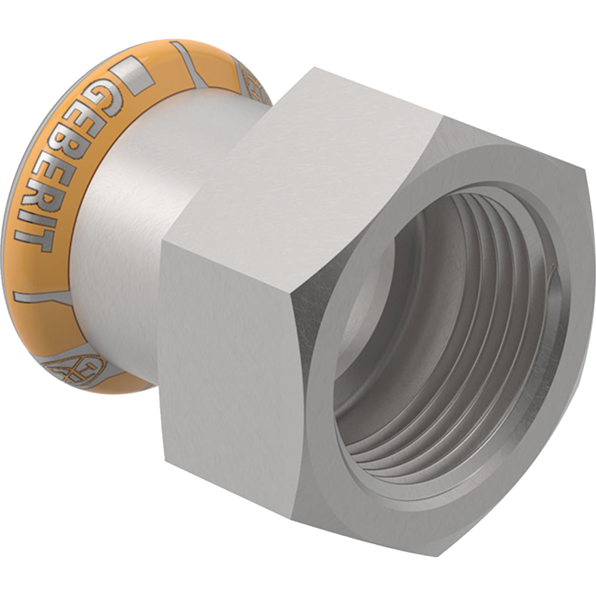 GEBERIT GE Mapress Therm Uebergang d35mm x Rp1 1/4, NPW  – 41811