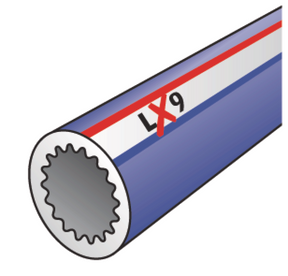 KE KELIT LX09 LEXEL Isolierschlauch 1/4"-16  – 5120020