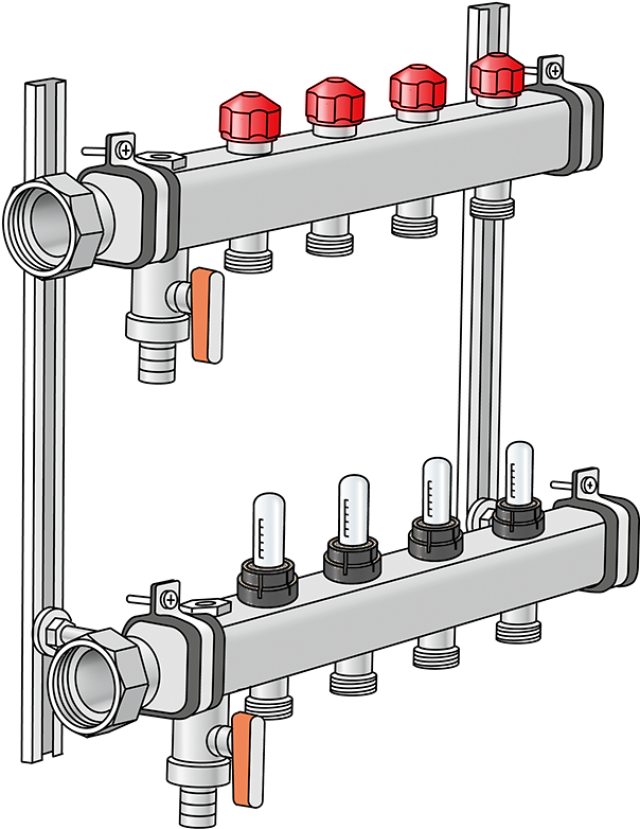 KE KELIT KU590W Industriefl. Vert. 6/4" 10 L:940 Einsatzbereich:80 Grad C-6bar  – 7966100