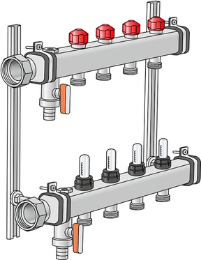 KE KELIT KU590W Industriefl. Vert. 6/4" 10 L:940 Einsatzbereich:80 Grad C-6bar  – 7966100