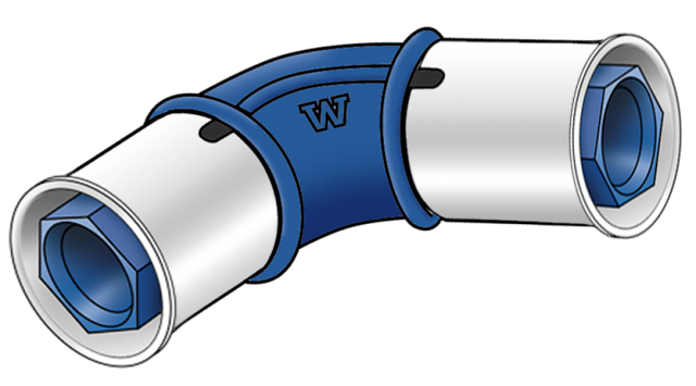 KE KELIT KWU425 WINDOX-U Winkel 45 Grad 75  – 72606JJ0