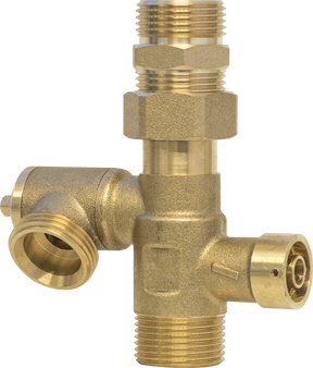 EDER SPIROTECH Wartungseinheit 3/4"AG/AG f.Exp.Gefaess m.drehb.EH 1/4"   – 0050110