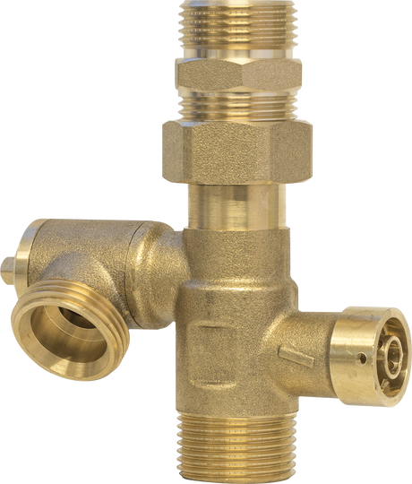 EDER SPIROTECH Wartungseinheit 3/4"AG/AG f.Exp.Gefaess m.drehb.EH 1/4"   – 0050110