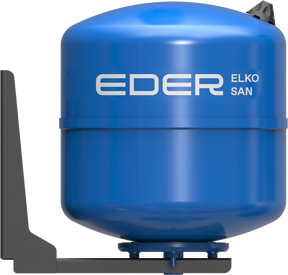 EDER SPIROTECH Elko-San Druckausgleichsgefaess 15L DxH 300 x 310 mm, Anschluß 3/4" AG, 15 l   – 0050502