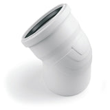 REHAU RAUPIANO PLUS Bogen DN 110, 87 Grad, wandverstärkt  – 11234641001