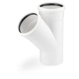 REHAU RAUPIANO PLUS Einfachabzweig DN 75/75, 87 Grad  – 11215441001