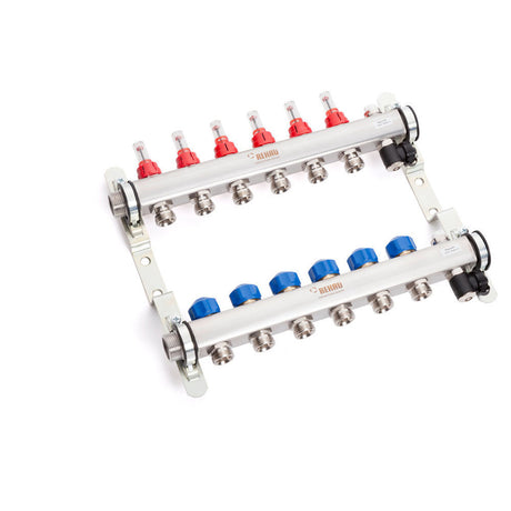 REHAU REHAU Heizkreisverteiler HKV-D Edelstahl 2 Kreise  – 13801201200