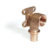 REHAU REHAU Wandwinkel RAUTITAN RX+ 20 - Rp 1/2 mit quadrat. Wandscheibe   – 14563691001