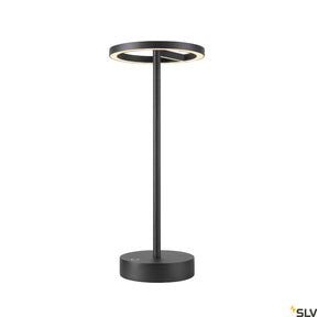 SLV VINOLINA ONE, Tischleuchte, Akku, IP54, 2700K, TOUCH, schwarz  – 1007359