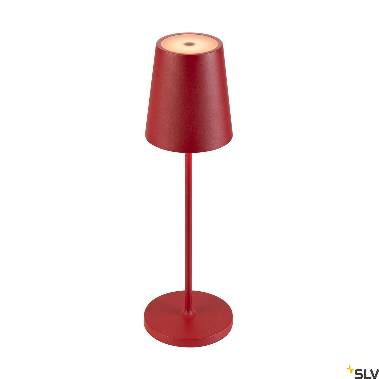 SLV VINOLINA TWO, Tischleuchte, Akku, IP65, 2200/2700/3000K, TOUCH, rot  – 1007694
