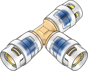 KE KELIT KMP440X PROTEC CLIX T-Stück 32/16/32  – 730110FBF