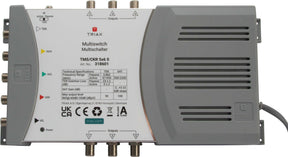 TRIAX Einzel-Multischalter 5 Ein-/6 Ausgänge mit Netzteil  – 318601