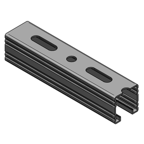 MEFA Montageschiene C-Profil, 45 / 45 / 2 mm L= 2 m fbv  – 082045220