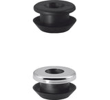 SCHMIDT STEDO MÜLET-URINAL-VERBINDER, 602810, SCHWARZ + ROSETTE 12,5  – 180085