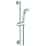 Alva Una Brausestangenset 60cm Handbrause 3-fach,Brauseschl.150cm,Chrom - AQBS