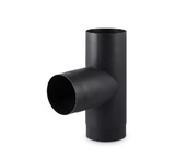 Alva Rauchrohr T-Stck 90  DN 130mm L=500 mm,  fr EWR Zugregler DN 130 - ALZUGT130B