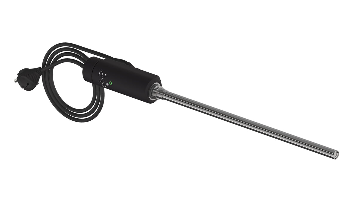 ZEHNDER Zehnder Passion Heizstab IHC L=350 Nennleistung 300 Watt, Schwarz  – BPPABHZHS300WS