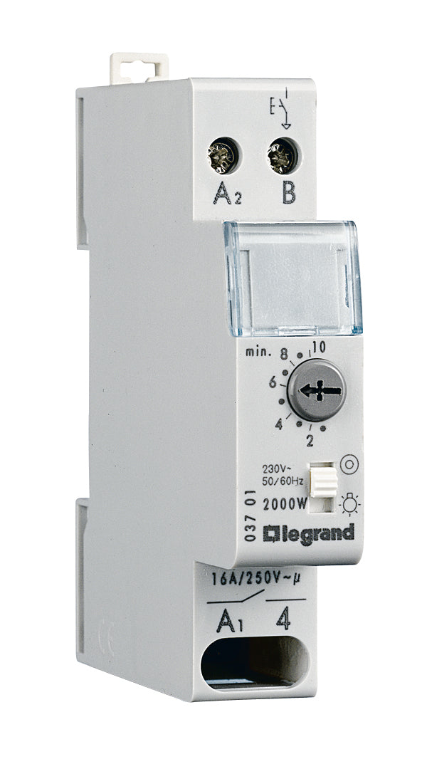 LEGRAND RexEMPlus Treppenlichtzeitschalter, elek tronisch, 230V, 0,5-10 Min., 1M   – 003701